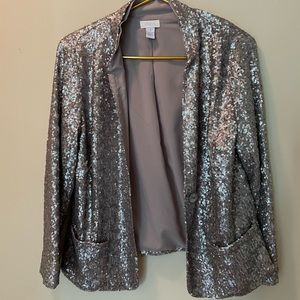 Chicos sparkle jacket. Chico size 1.